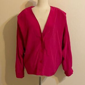 OBLISK ALL SILK vintage blazer medium